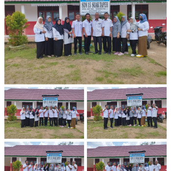 Kepala sekolah dan dewan guru sdn 15 suak tapeh