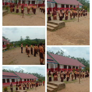 Kegiatan pramuka di sdn 15 suak tapeh